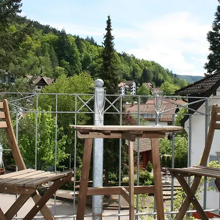 Gaestehaus Villa Lina Bad Herrenalb Buitenkant foto